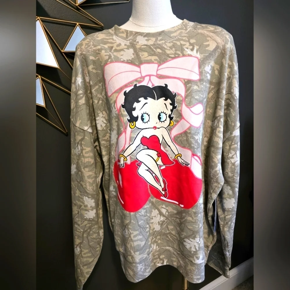 NWT Bling Betty Boop Handbag Charm With Matching Sweater ✨